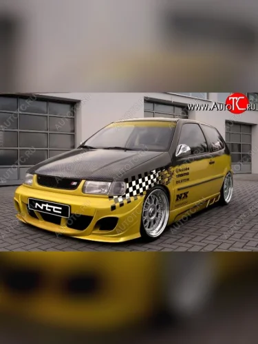 Передний бампер NTC Volkswagen Polo Mk3 универсал дорестайлинг (1994-1999)