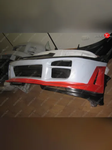 Передний бампер (американец) Jaguar Honda Accord 6 CF седан дорестайлинг (1997-2000)