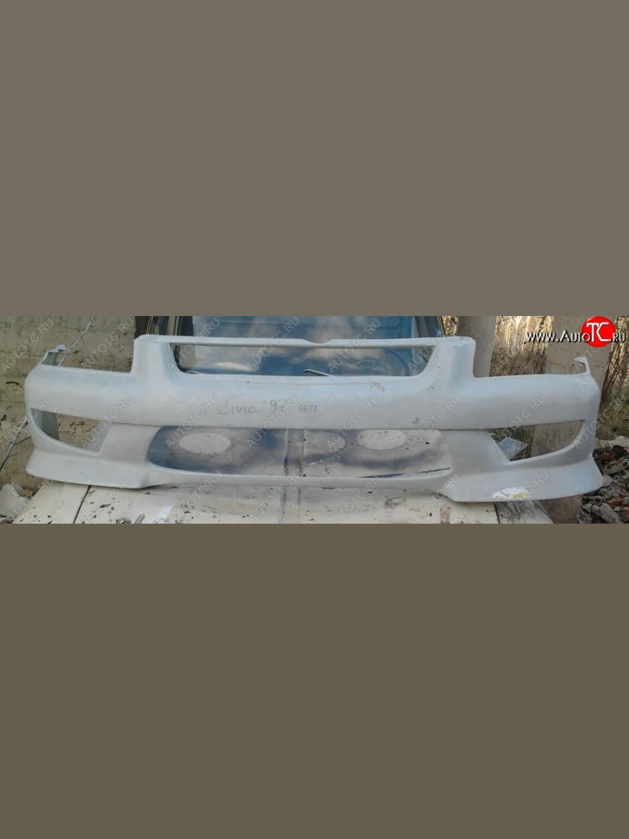 Передний бампер (England) Jaguar Honda Civic EJ,EK,EM седан дорестайлинг (1995-1998)  в Самаре Самарской области