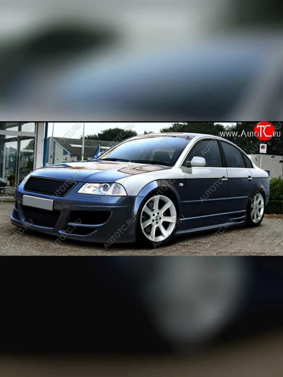 Передний бампер (GP) Weber Sport Volkswagen Passat B5 седан дорестайлинг (1996-2000)  в Самаре Самарской области