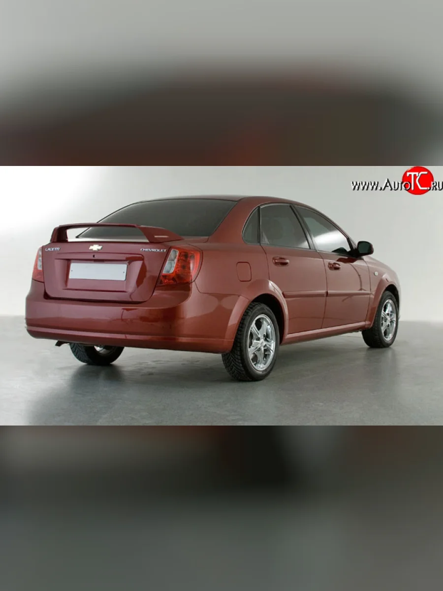 Спойлер Style на Chevrolet Lacetti седан (2002-2013) (Неокрашенный)  в Воронеже Воронежской области