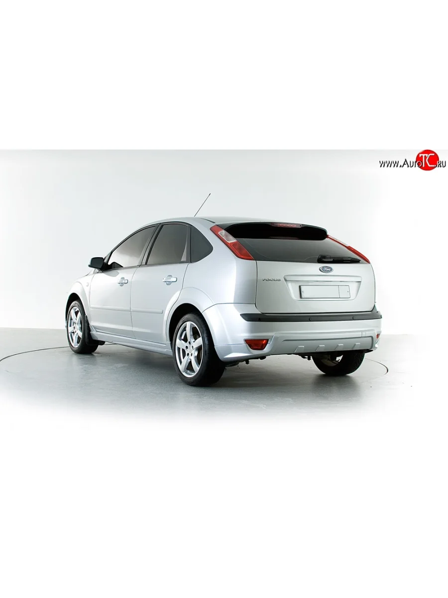 Накладка заднего бампера Sport Style Ford Focus 2 хэтчбэк 3 дв. дорестайлинг (2004-2007) (Неокрашенная)  в Перми Пермском крае