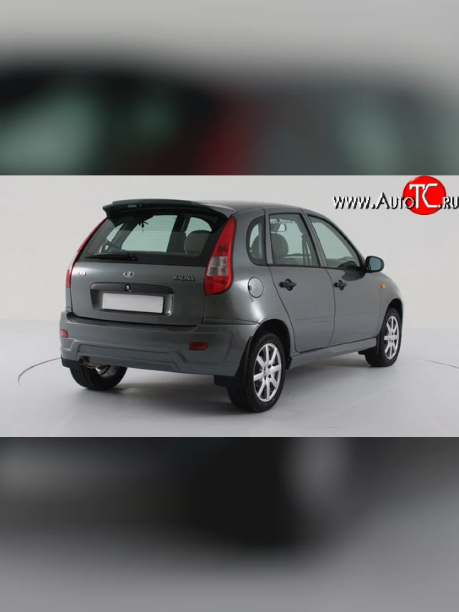 Задний бампер Лион Лада ВАЗ Калина 1119 хэтчбек (2004-2013) (Неокрашенный)  в Керчи Республика Крым