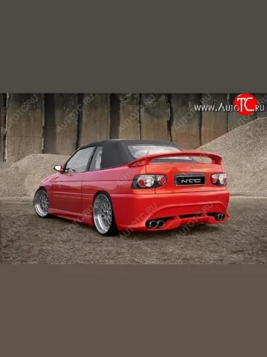 Задний бампер NTC Ford Escort ANL 1-ый рестайлинг универсал (1992-1994)