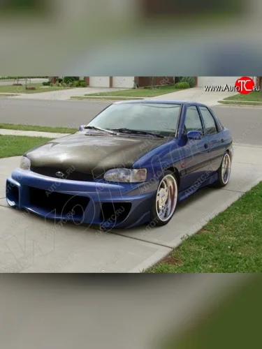 Передний бампер R1 Ford Escort ANL 1-ый рестайлинг универсал (1992-1994)