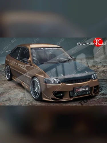 Передний бампер ST Ford Escort ANL 1-ый рестайлинг универсал (1992-1994)