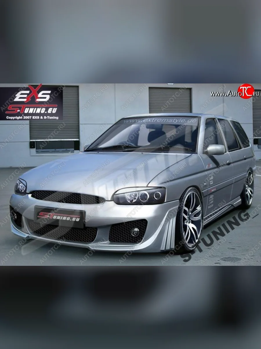 Передний бампер Inferno Ford Escort ANL 1-ый рестайлинг универсал (1992-1994)  в Самаре Самарской области