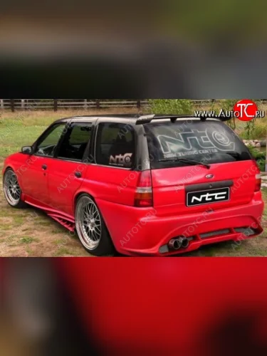Задний бампер (универсал) NTC Ford Escort ANL 1-ый рестайлинг универсал (1992-1994)