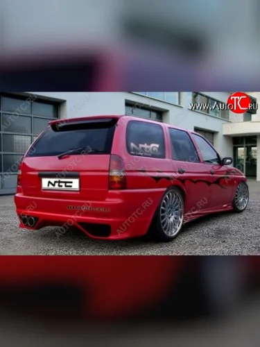 Задний бампер (универсал) МК1 Ford Escort ANL 1-ый рестайлинг универсал (1992-1994)