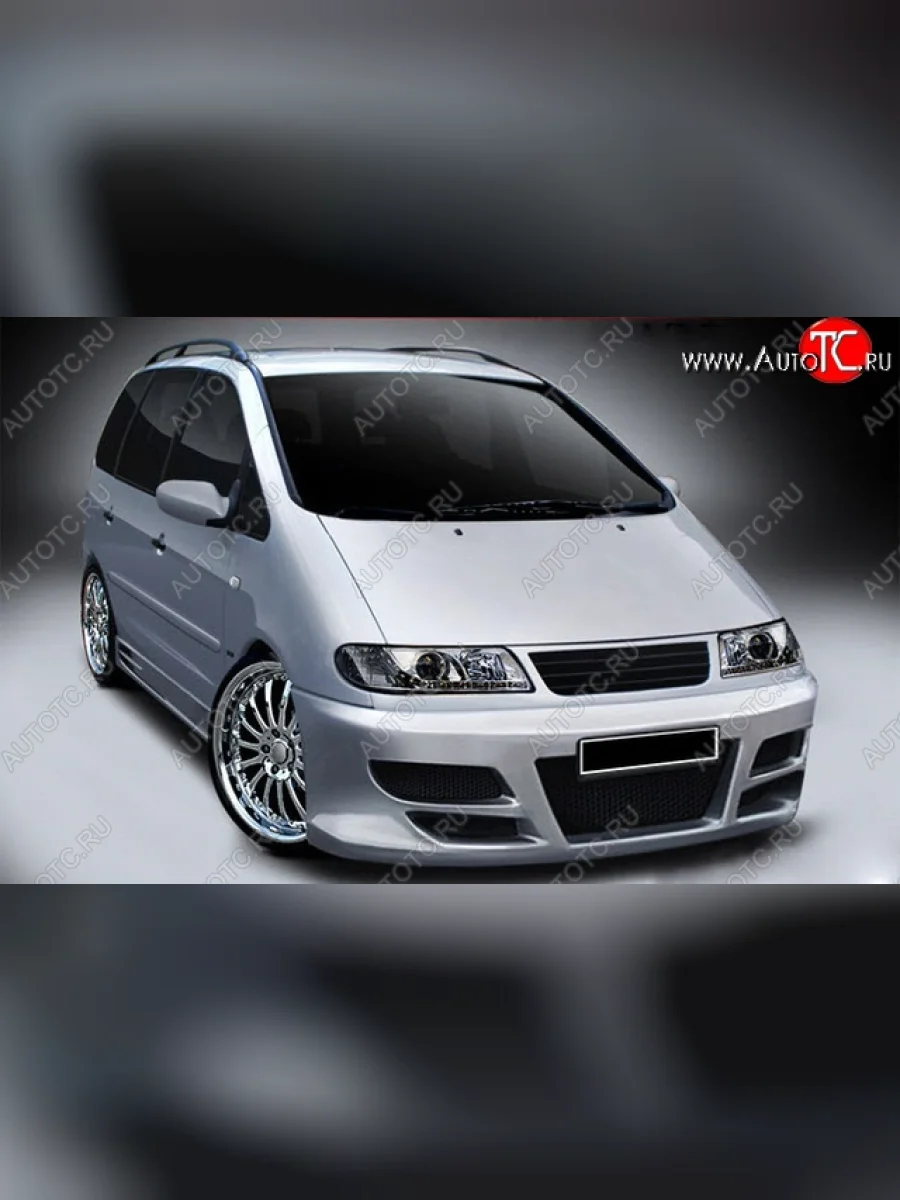 Передний бампер Weber Seat Alhambra 7N дорестайлинг (2010-2015)  с доставкой в г. Пермь