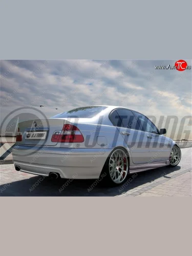 Задний бампер D.J. BMW 3 серия E46 седан дорестайлинг (1998-2001)