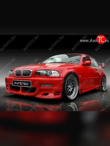 Передний бампер NTC BMW 3 серия E46 седан дорестайлинг (1998-2001)