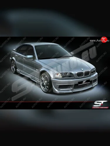 Передний бампер ST BMW 3 серия E46 седан дорестайлинг (1998-2001)