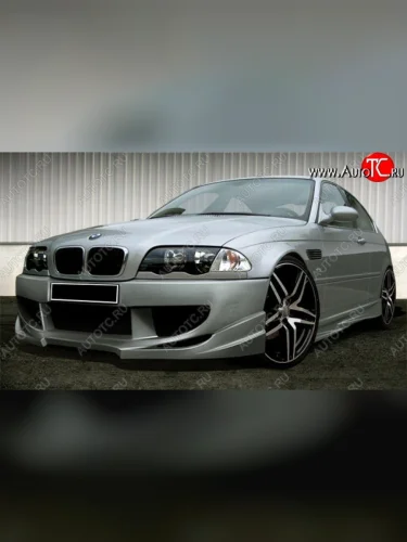 Передний бампер Rieger BMW 3 серия E46 седан дорестайлинг (1998-2001)