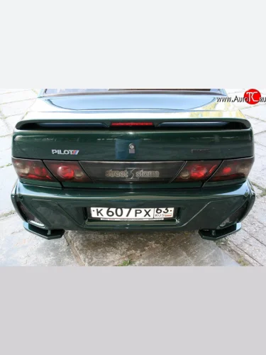 Накладки Lex-Line на задний бампер LEX Лада ВАЗ 21099 - 2115