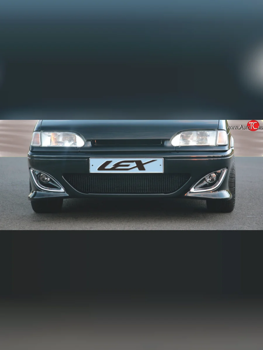 Передний бампер LEX Лада ВАЗ 2108 (1984-2003) (Неокрашенный)  в Керчи Республика Крым