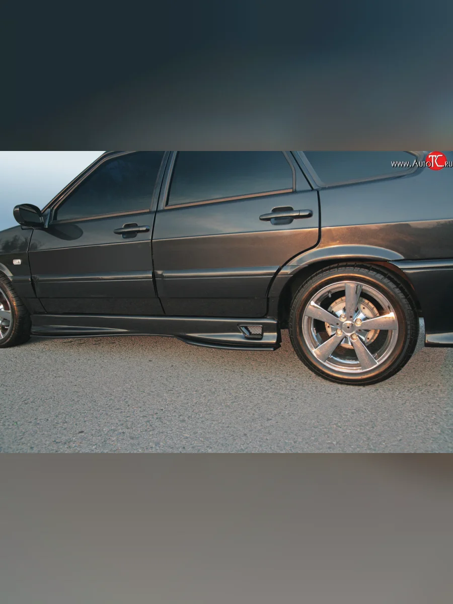 Накладки Lex-Line на пороги LEX Лада ВАЗ 2109 (1987-2004) (Неокрашенные)