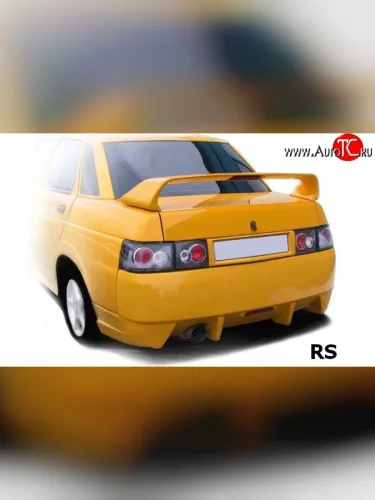 Накладка на задний номер RS Лада ВАЗ 2110 - 2111