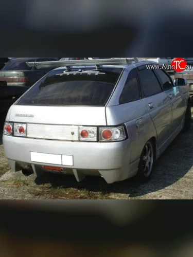 Задний бампер RS Лада ВАЗ 2112 (1999-2009) хэтчбек, купе