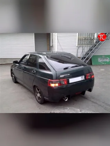 Накладка на задний номер RS Лада ВАЗ 2112 (1999-2009) хэтчбек, купе