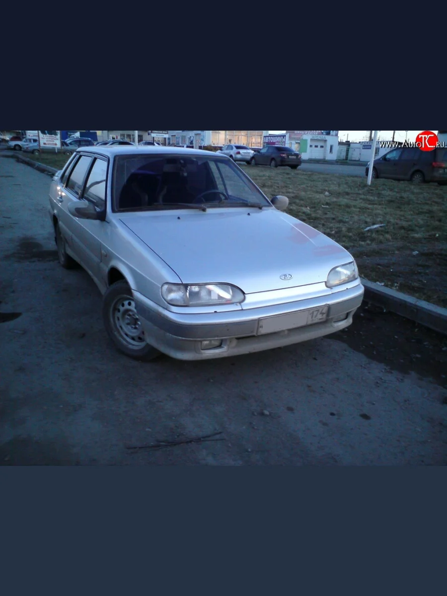 Решётка радиатора (глухая) LEX Лада ВАЗ 2113 (2004-2013) (Неокрашенная)  в Перми Пермском крае