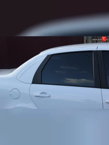 Накладки заднего ромбового стекла на автомобиль XALK Лада ВАЗ Гранта  2190 - Гранта Спорт ( 2191,  2190)