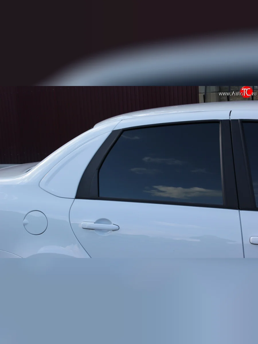Накладки заднего ромбового стекла на автомобиль XALK  Лада ВАЗ  Гранта  2190, Гранта Спорт ( 2191,  2190) (Неокрашенные)  В Кинешме Ивановской области