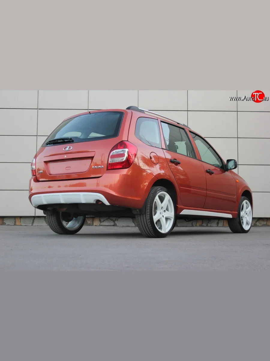 Диффузор заднего бампера Я-робот  Лада ВАЗ Калина (2014-2018) 2194 (Неокрашенная)  с доставкой в г. Керчь