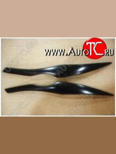 Реснички на фары ABS BMW 3 серия E90 седан дорестайлинг (2004-2008)