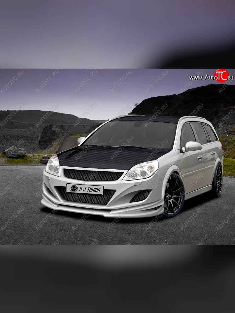 Передний бампер (SIGNUM) D.J.1 Opel Vectra C седан рестайлинг (2005-2008)  с доставкой в г. Керчь