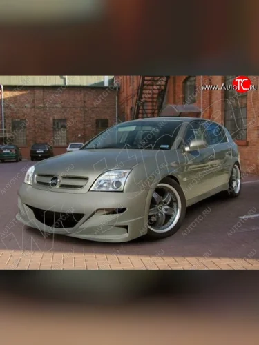 Передний бампер (SIGNUM) R1 Opel Vectra C лифтбэк дорестайлинг (2002-2006)