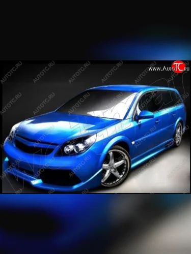 Передний бампер (SIGNUM) Golardo Opel Vectra C седан рестайлинг (2005-2008)
