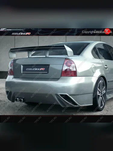 Задний бампер (GP) Auto-R Volkswagen Passat B5 седан дорестайлинг (1996-2000)