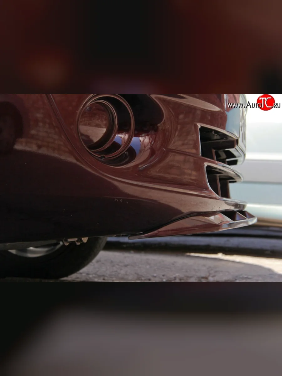 Спойлер переднего бампера Yuago Лада ВАЗ Гранта 2190 седан  дорестайлинг (2011-2017) (Окрашенный)  в Перми Пермском крае