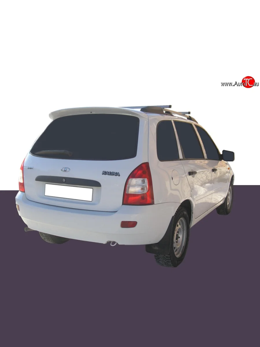 Спойлер Кураж  Лада ВАЗ Калина (2004-2013) 1117 (Неокрашенный)  в Перми Пермском крае