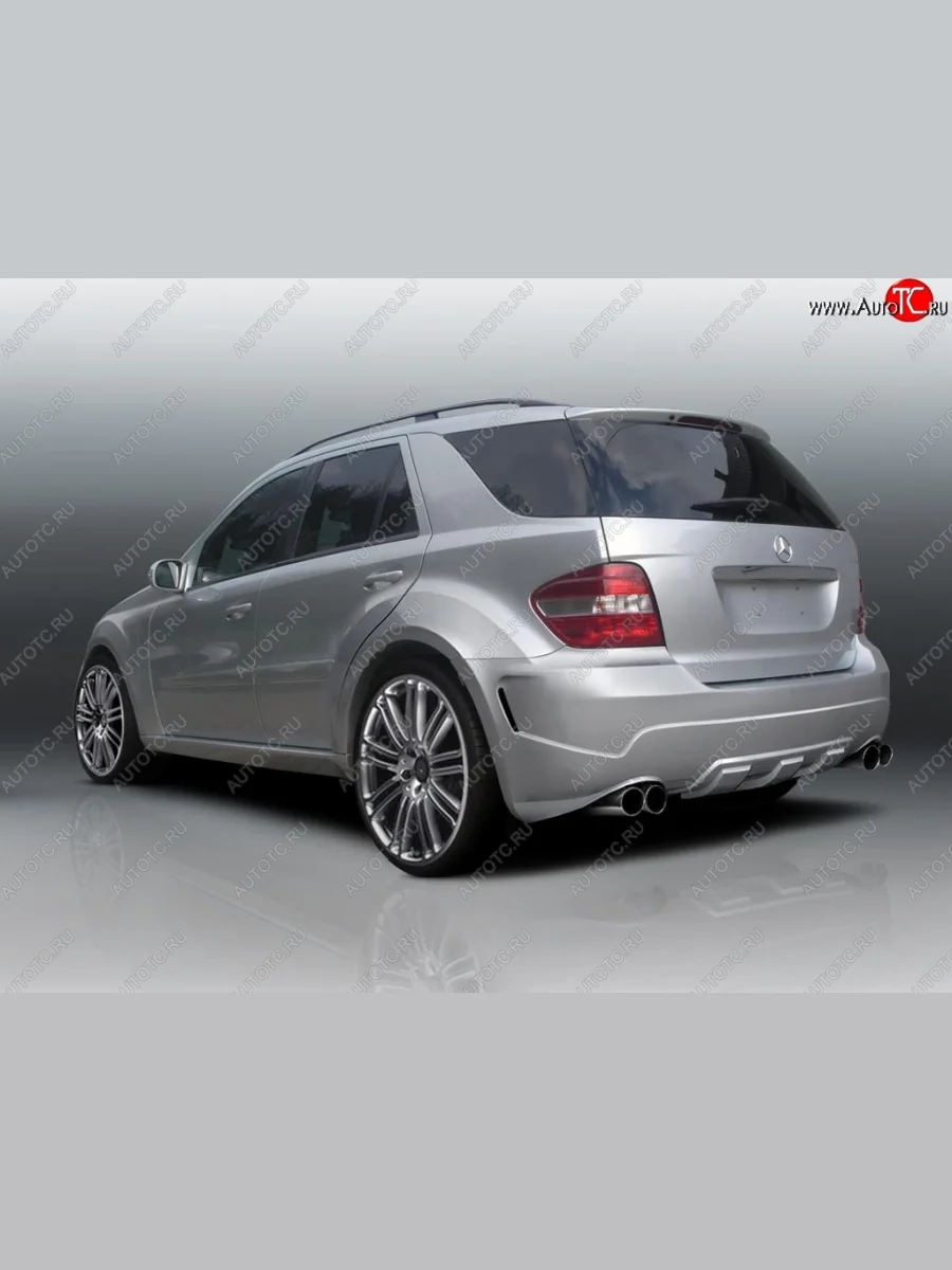 Задний бампер Imsher Mercedes-Benz ML class W164 дорестайлинг (2005-2008)  в Самаре Самарской области