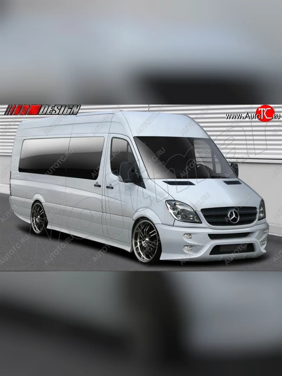 Пороги накладки Maxton Mercedes-Benz Sprinter W906 (2006-2013)  в Самаре Самарской области