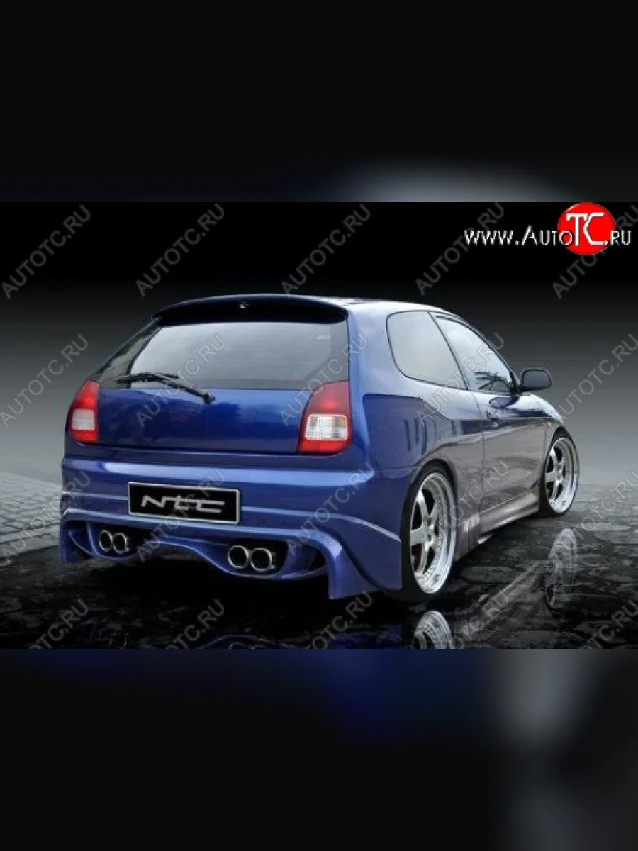 Задний бампер Auto-R Mitsubishi Colt CJ0 хэтчбэк 3 дв. (1995-2003)  в Керчи Республика Крым