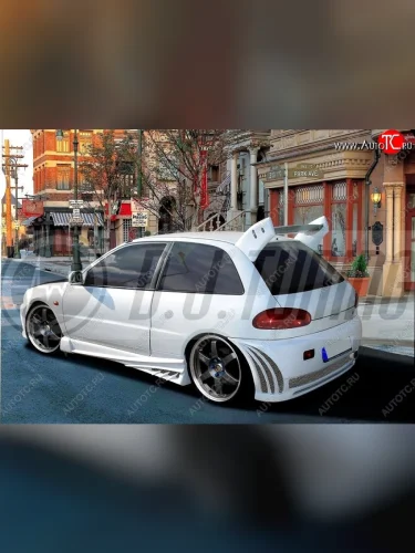 Задний бампер D.J. Mitsubishi Colt CJ0 хэтчбэк 3 дв. (1995-2003)