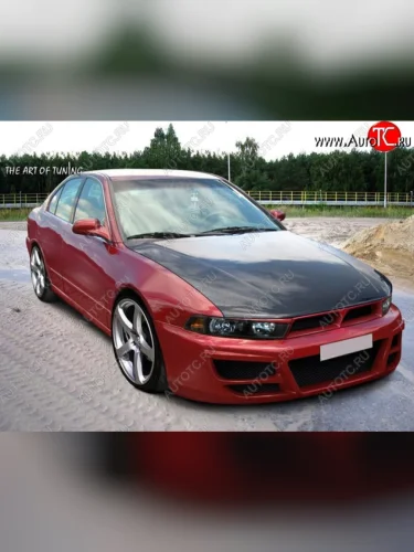 Передний бампер Weber Sport Mitsubishi Galant 8  дорестайлинг седан (1996-1998)