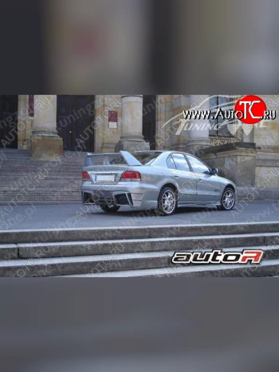 Задний бампер Auto-R Mitsubishi Galant 8  дорестайлинг седан (1996-1998)  в Самаре Самарской области