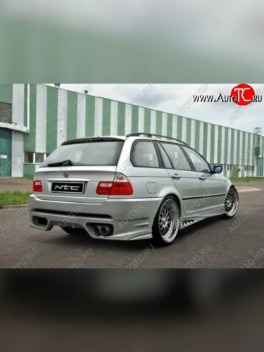 Задний бампер (универсал) NTC BMW 3 серия E46 седан дорестайлинг (1998-2001)