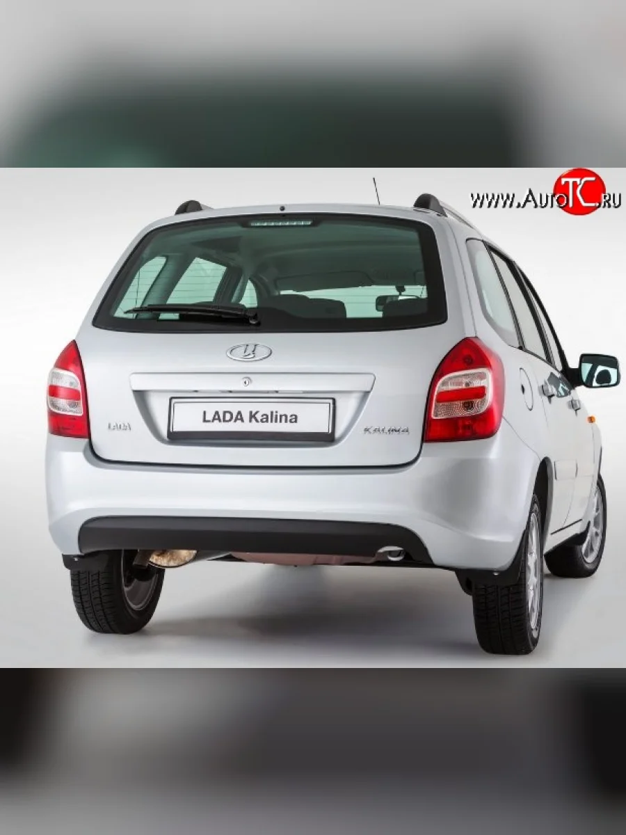 Задний бампер Стандартный Лада ВАЗ Калина 2194 универсал (2014-2018) (Окрашенный)  в Керчи Республика Крым