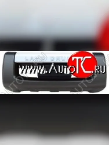 Накладка на передний бампер Sport v2 Toyota Land Cruiser 200 1-ый рестайлинг (2012-2015)