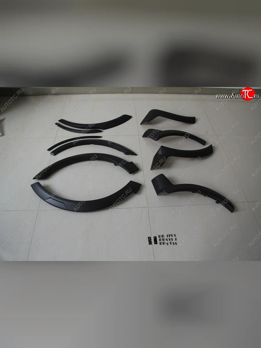 Накладки на колёсные арки SuvStyle Toyota Hilux AN120 дорестайлинг (2016-2020) (Неокрашенные)  в Самаре Самарской области