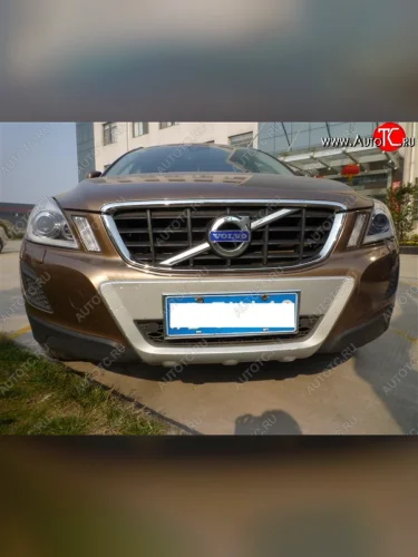 Накладка на передний бампер Original Design Volvo XC60  дорестайлинг (2008-2013)