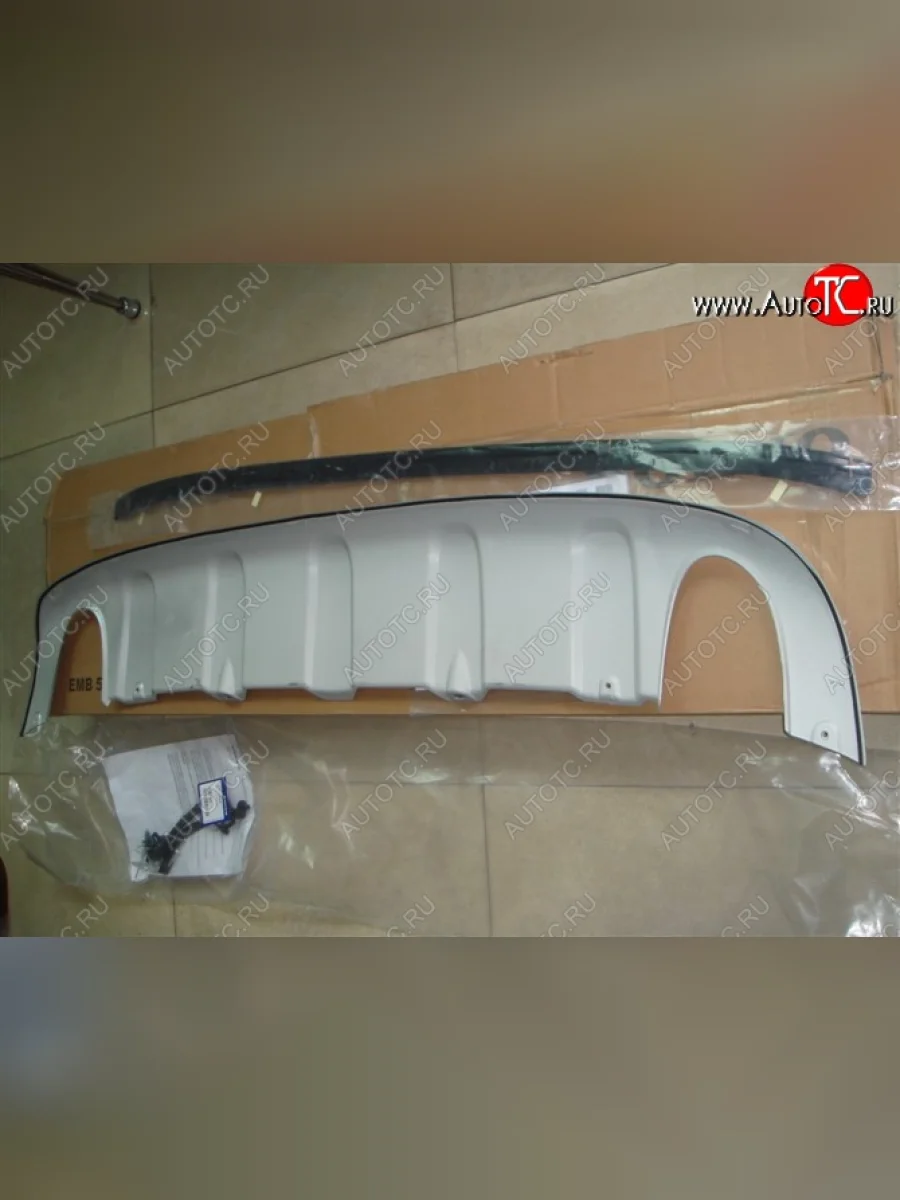 Накладка на задний бампер Original Design Volvo XC60  дорестайлинг (2008-2013) (Неокрашенная)  в Самаре Самарской области