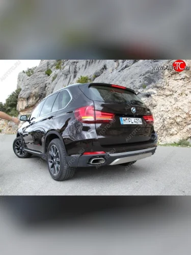 Диффузор на задний бампер SuvStyle BMW X5 F15 (2013-2018)