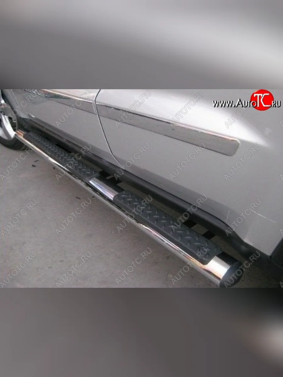 Пороги Original Design Chrome Jeep Grand Cherokee WK2 дорестайлинг (2010-2013)  в Самаре Самарской области