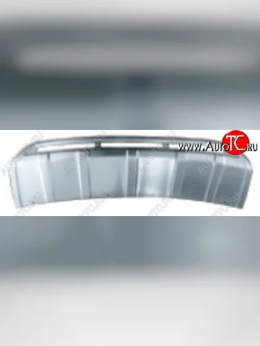 Накладка на передний бампер SuvStyle Audi Q3 8U дорестайлинг (2011-2015)